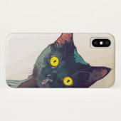 猫絵画の愛猫 Case-Mate iPhoneケース (裏面(横))