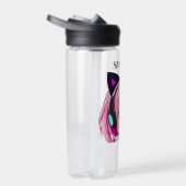 猫耳かわいいアニメの少女|過去記事 ウォーターボトル (右面)