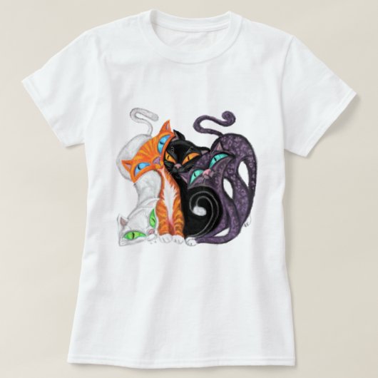猫背Tシャツ Tシャツ (デザイン正面)