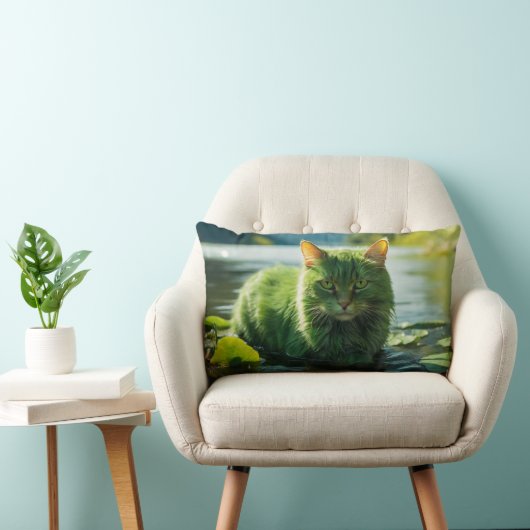 猫腰枕猫好き ランバークッション (椅子)