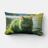 猫腰枕猫好き ランバークッション (裏面)