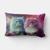 猫腰枕猫好き ランバークッション (裏面)