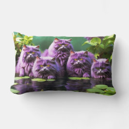 猫腰枕猫好き ランバークッション