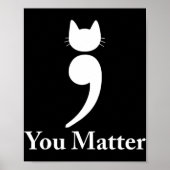 猫自殺防止認識度Be Str ポスター (正面)