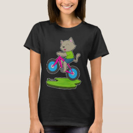 猫自転車 Tシャツ