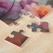 猫花と蝶Cat 701 ジグソーパズル (側面)