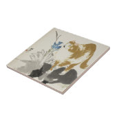 猫花中国の芸 | タイル (側面)