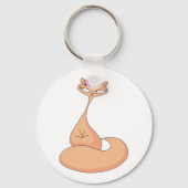 猫花可愛いかわいい子猫 キーホルダー (裏面)