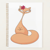 猫花可愛いかわいい子猫 プランナー手帳 (正面)