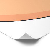 猫花可愛いかわいい子猫 ポスター (角)