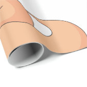 猫花可愛いかわいい子猫 ラッピングペーパー (ロールコーナー)