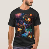 猫花火大会 Tシャツ (正面)