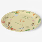 猫花生誕生会 ペーパープレート (アングル)