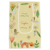 猫花生誕生会 ミディアムペーパーバッグ (裏面)