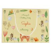 猫花生誕生会 ラージペーパーバッグ (裏面)