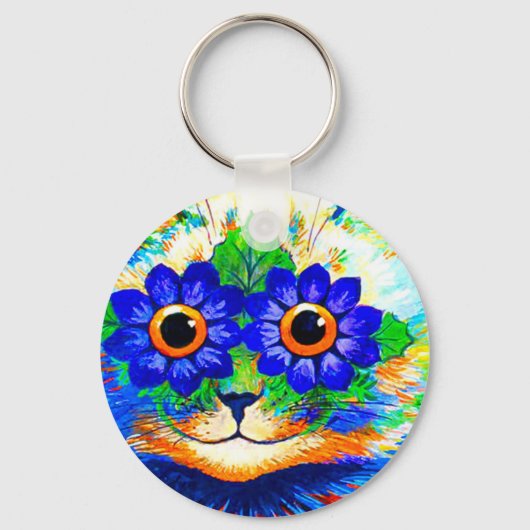 猫花眼 キーホルダー (正面)