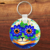 猫花眼 キーホルダー (正面)