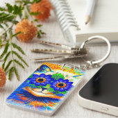 猫花眼 キーホルダー (正面右)