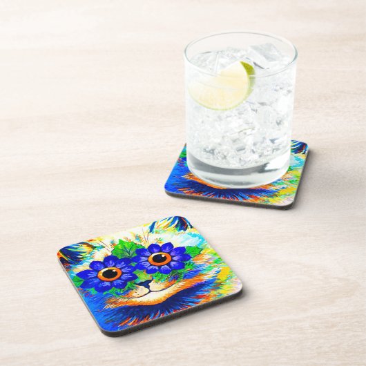 猫花眼 コースター (右側)