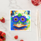 猫花眼 スタンダードカクテルナプキン (インサイチュ)