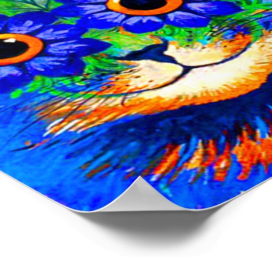 猫花眼 ポスター (角)