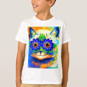 猫花眼 Tシャツ (正面)