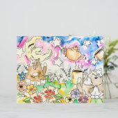 猫芸術プリント (スタンド正面)