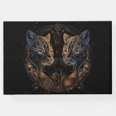 猫芸術的丸ツイン ゲストブック (裏面)