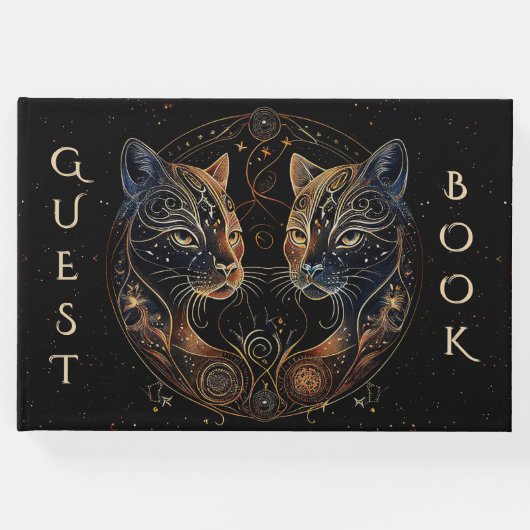猫芸術的丸ツイン ゲストブック (正面)
