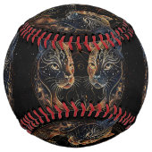 猫芸術的丸ツイン ソフトボール (裏面)