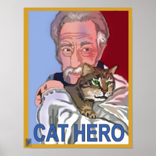 「猫英雄」のポスター ポスター
