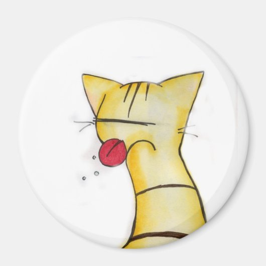 猫草 マグネット (正面)