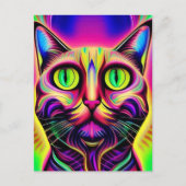 猫葉書 ポストカード (正面)