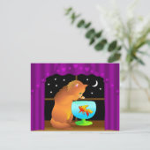 猫葉書 ポストカード (スタンド正面)