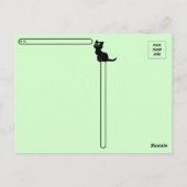 猫葉書 – The Gray Street ポストカード (裏面)