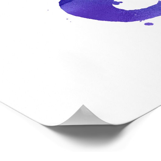 猫蝶の芸術 ポスター (角)