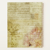 猫蝶コラージュ プランナー手帳 (裏面)