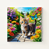 猫蝶 ノートブック (裏面)