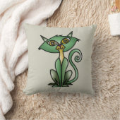 猫装飾用クッション- Catをテーマにしたギフト クッション (ブランケット)