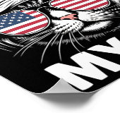 猫見知食べらぬおもしろいニュースはやめておもしろいくれ ポスター (角)