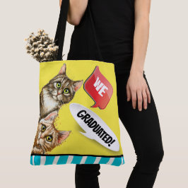 猫覗き先生トート- See Back! トートバッグ