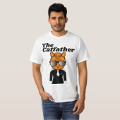 猫親父キャットパパTシャツ Tシャツ (正面フル)