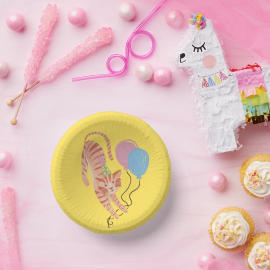 猫触感型のパーフェクトバースデーパーティー ペーパーボウル (パーティー)