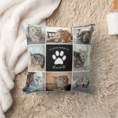 猫記念カスタムペットフォトコラージュポープリント クッション (ブランケット)