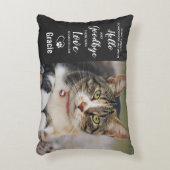 猫記念ペットロス アクセントクッション (正面(垂直))