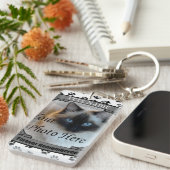 猫記念永久に思い出し – Pet Loss Cat キーホルダー (正面右)