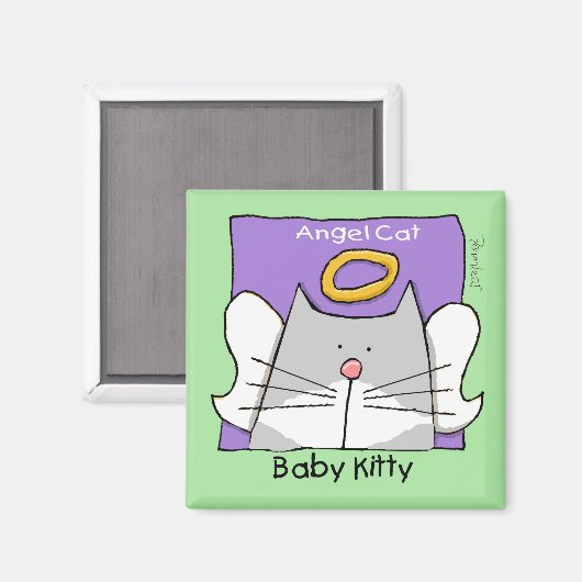 猫記念碑 マグネット (正面/裏面)