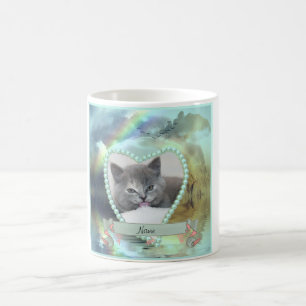 猫記念贈り物パーソナライズされた コーヒーマグカップ