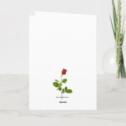 猫誕生日カード カード (裏面)