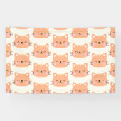 猫誕生日キッズアート 横断幕 (横)